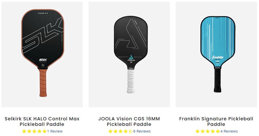 Pickleball Paddles for Spin